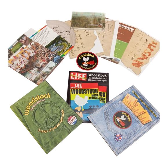 Woodstock 40th Anniversary Ultimate Collector’s Edition 3 DVD Director’s Cut‎ - Picture 1 of 3